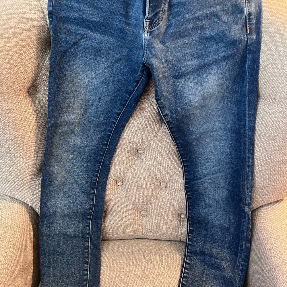2 pair of American Eagle Outfitters Blue Skinny Jeans